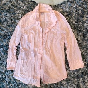 Baby Pink JCrew stretch button up
